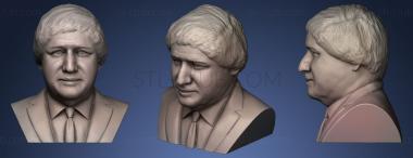 3D model Boris Johnson (STL)